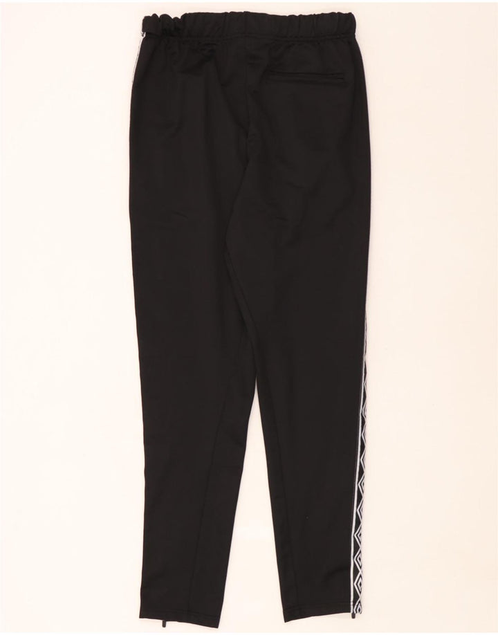 Pantaloni da tuta grafici da uomo Umbro grandi in poliestere nero