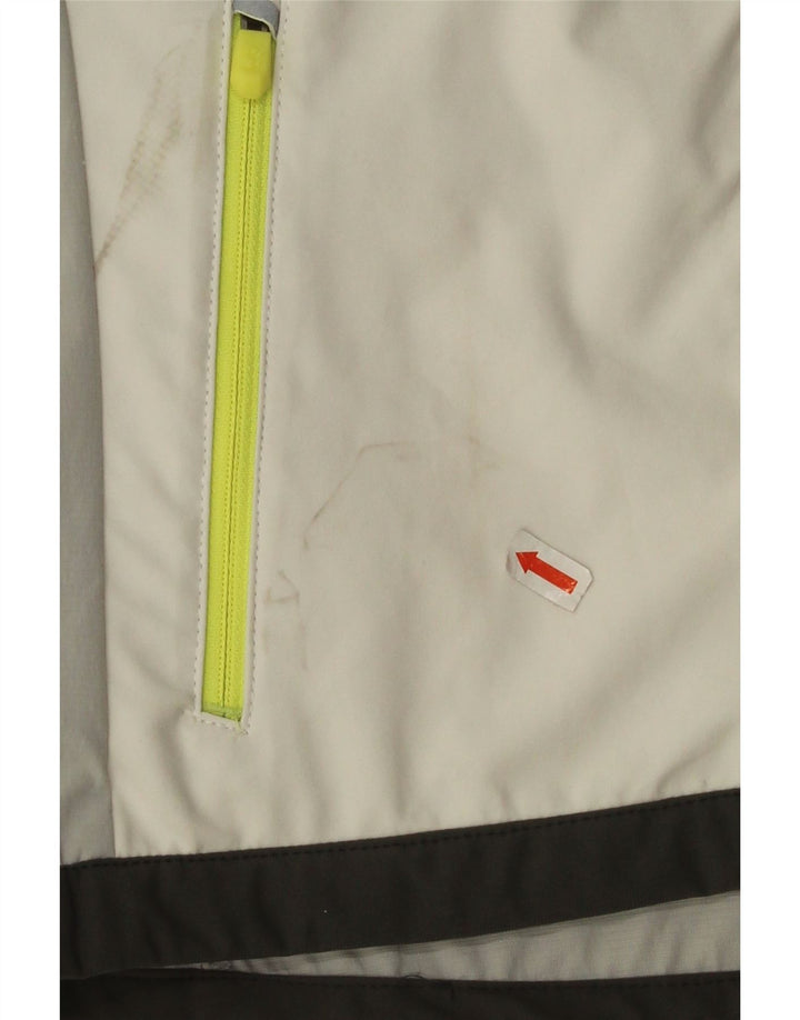 Giacca da tuta da donna Jack Wolfskin UK 10 Small Grey Colourblock