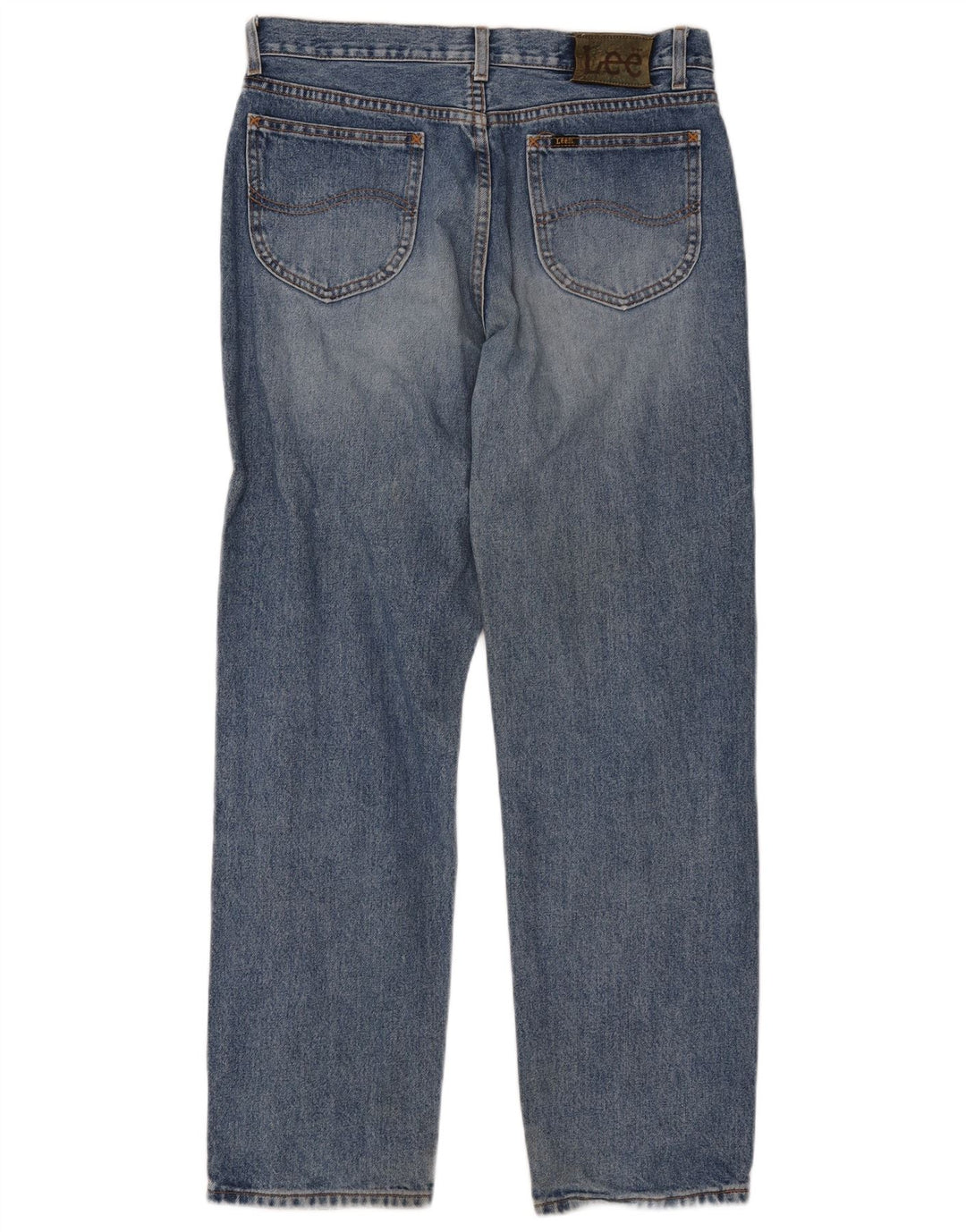 Jeans dritti da uomo Kansas LEE W36 L32 in cotone blu