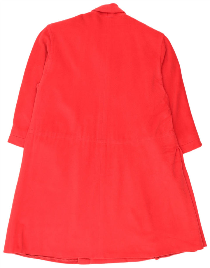 Cappotto Oversize Donna Gianfranco Ferre IT 40 Small Rosso Lana