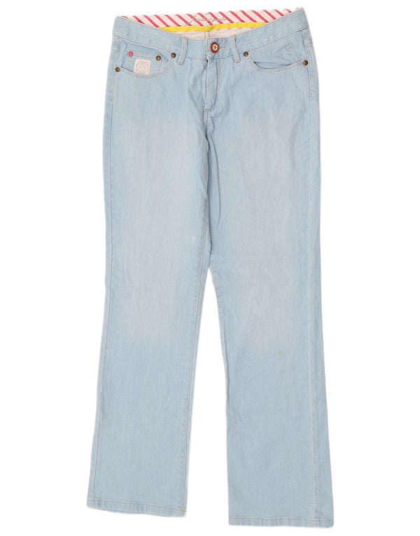 Joules Jeans Bootcut da donna UK 12 Medio W30 L32 Cotone blu
