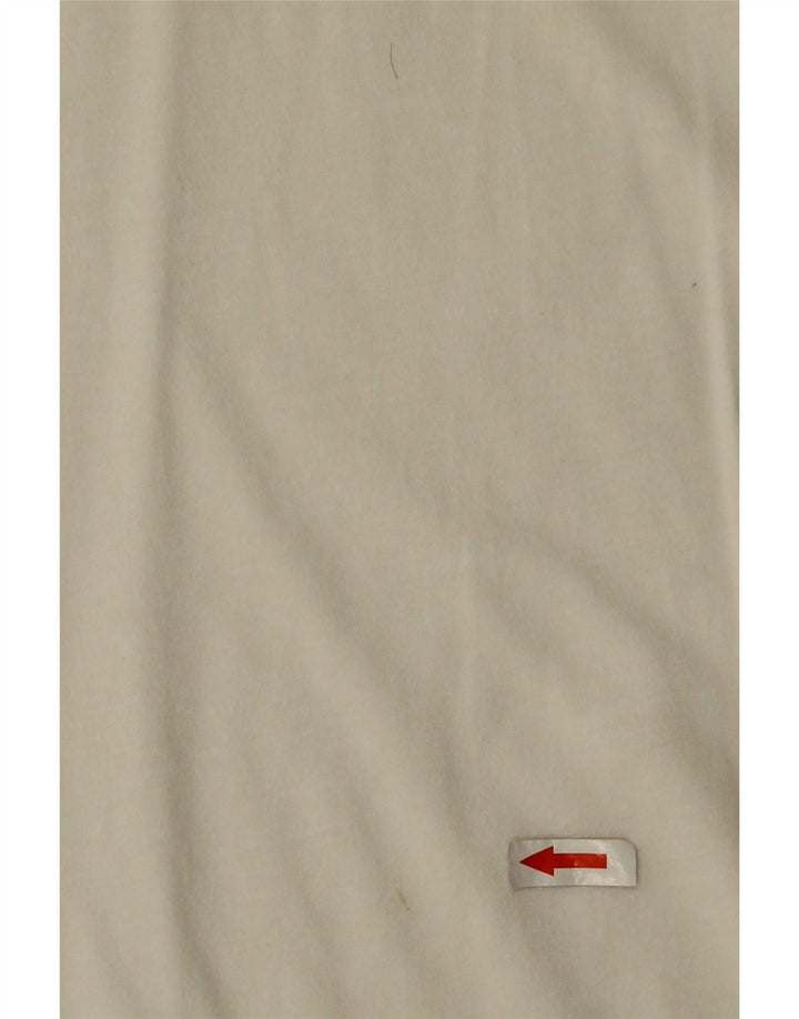 T-shirt da uomo con vestibilità regolare Tommy Hilfiger Top in cotone bianco medio