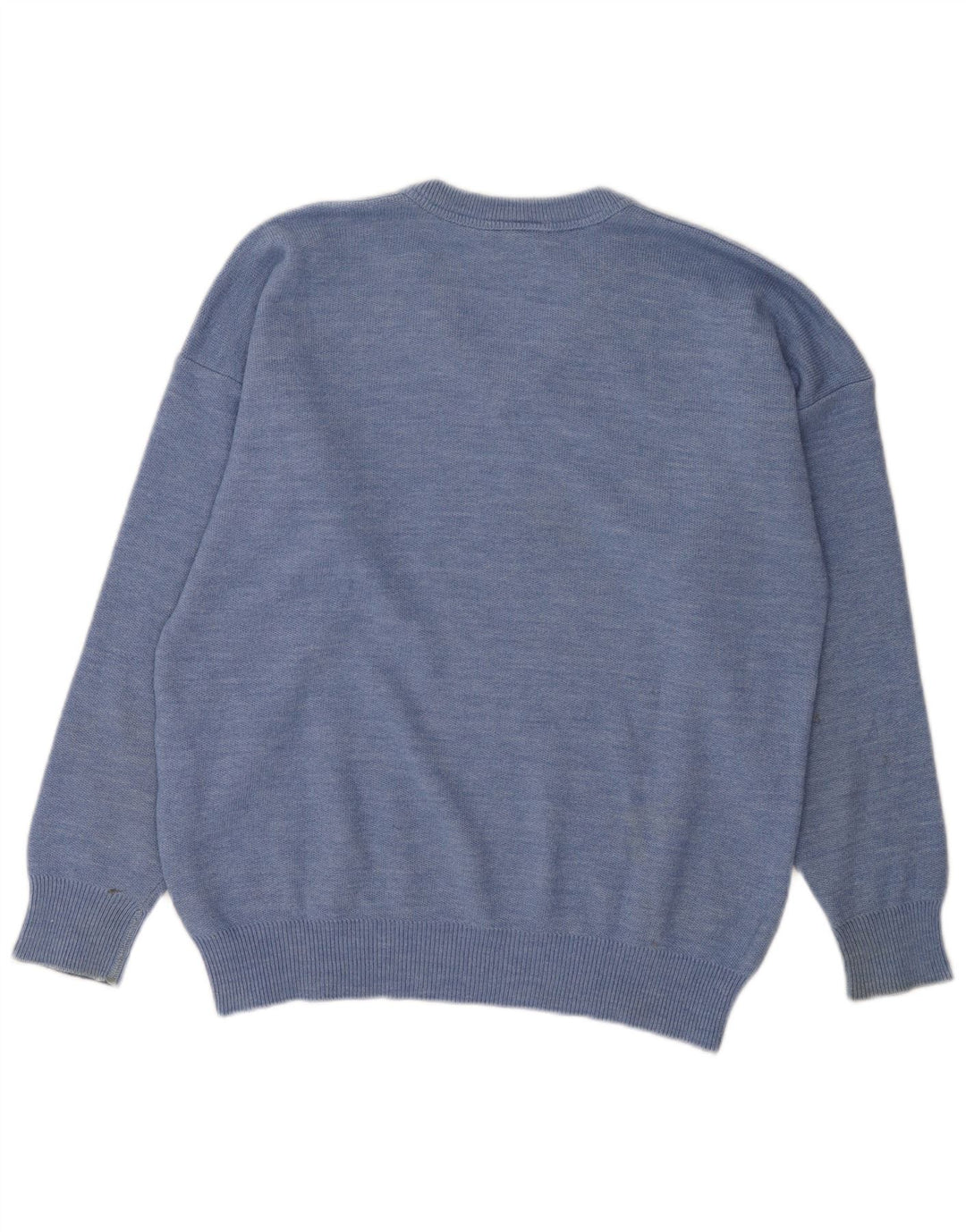 Maglione da uomo con scollo a V Lacoste taglia 5 grande in lana blu