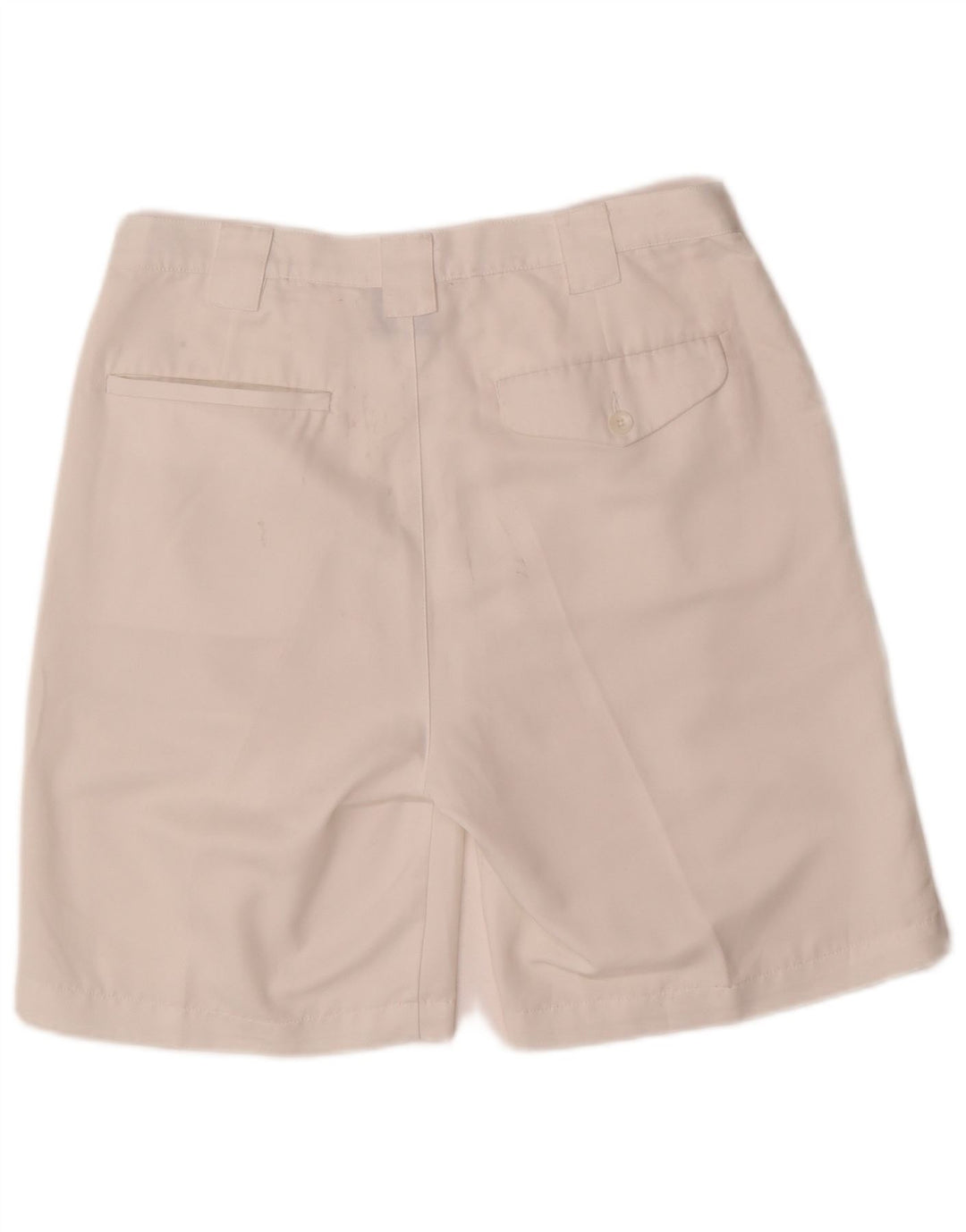 Pantaloncini chino da uomo Nike W34 Large bianchi in poliestere