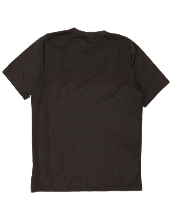 T-shirt Nike Dri Fit da uomo, grande, in poliestere color block grigio