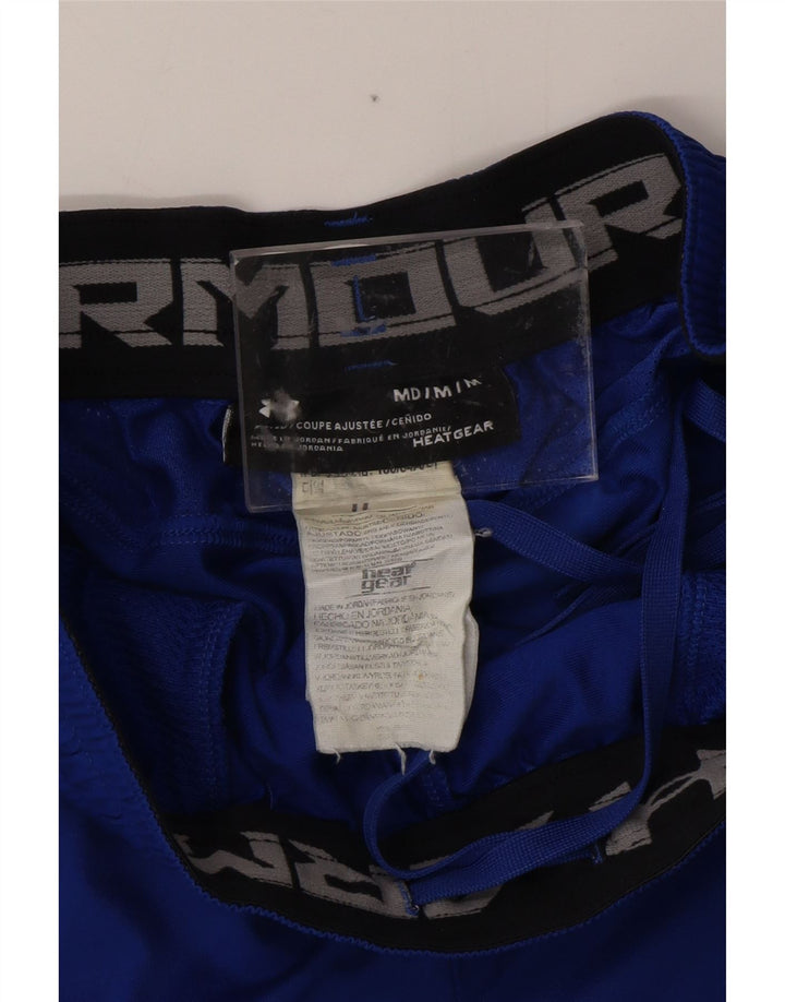 Pantaloncini sportivi da uomo UNDER ARMOUR Heat Gear blu medio