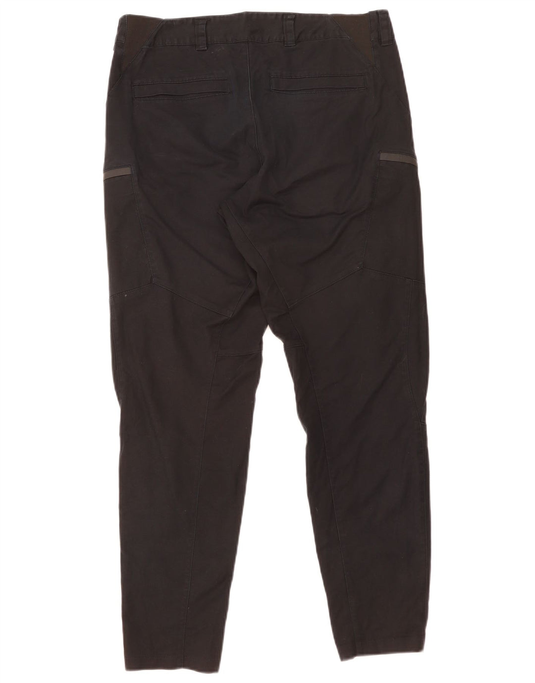 Pantaloni cargo affusolati Nike da uomo medi W32 L29 cotone nero