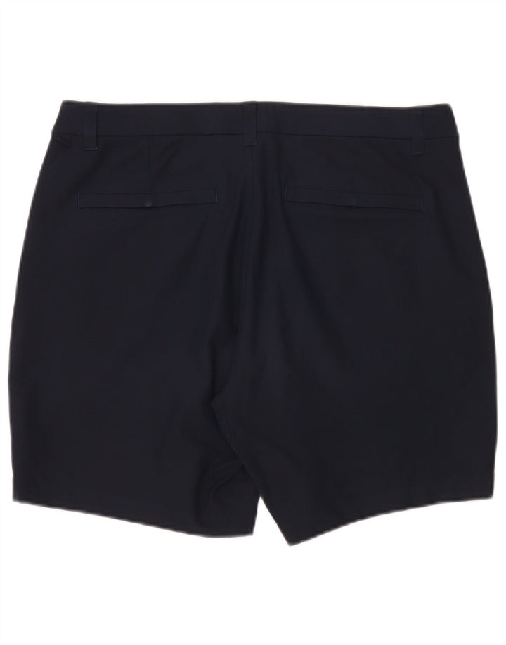 Pantaloncini chino da uomo Lululemon W33 poliestere blu navy medio