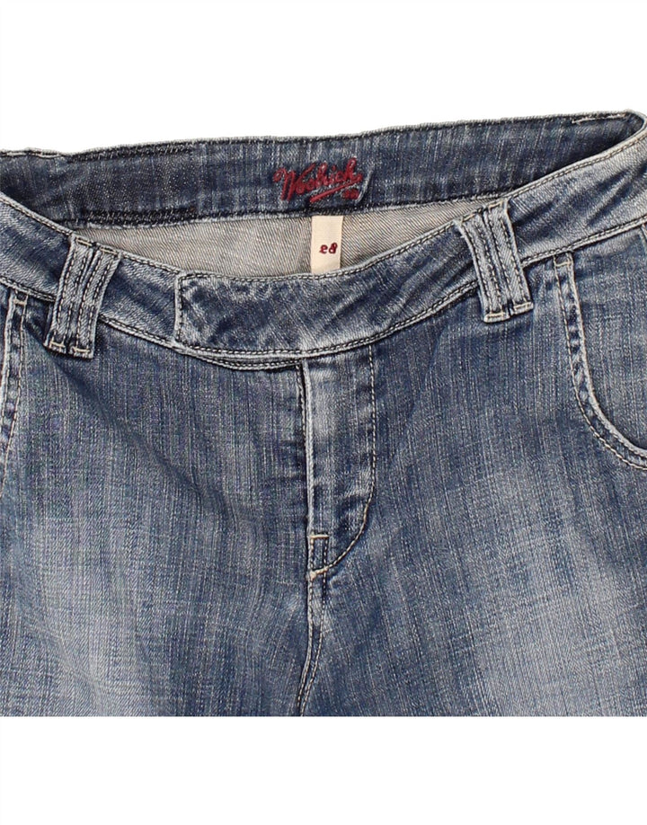 WOOLRICH Womens Denim Shorts W28 Medium Blue Cotton Vintage Woolrich and Second-Hand Woolrich from Messina Hembry 