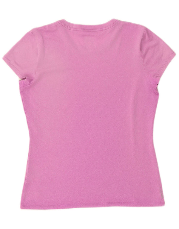 The North Face Womens T-Shirt Top UK 10 Small Purple Polyester