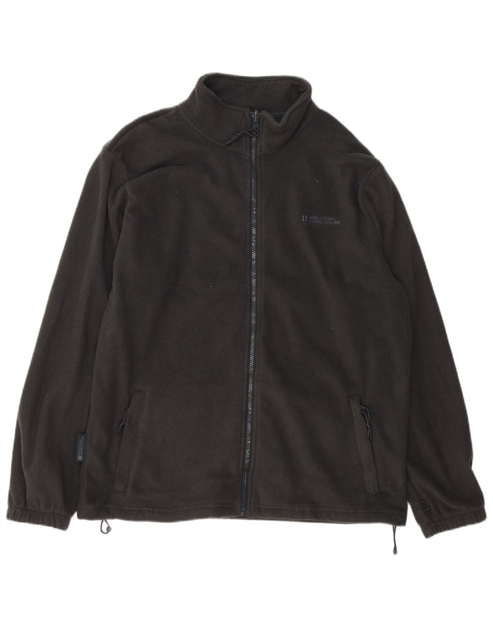 MOUNTAIN WAREHOUSE Giacca in pile da uomo UK 38 Poliestere nero medio