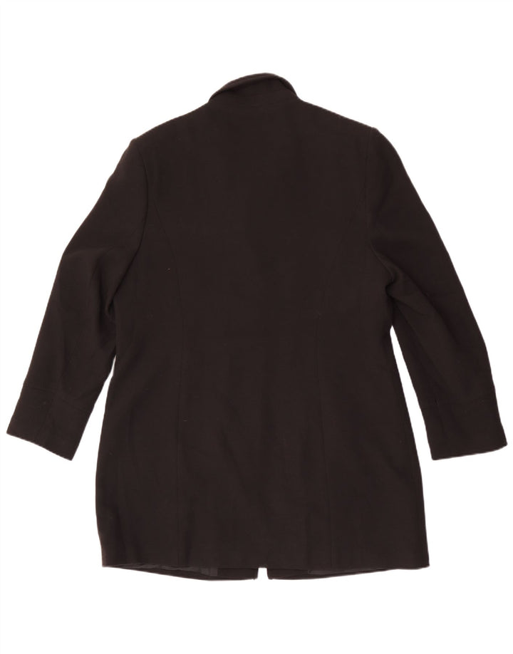 Cappotto Marks & Spencer da donna St. Michael UK 18 XL poliestere nero
