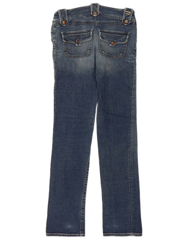 Jeans slim a vita bassa da donna Diesel W29 L32 cotone blu