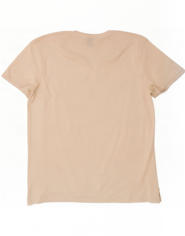 T-shirt Zara da uomo Top beige medio