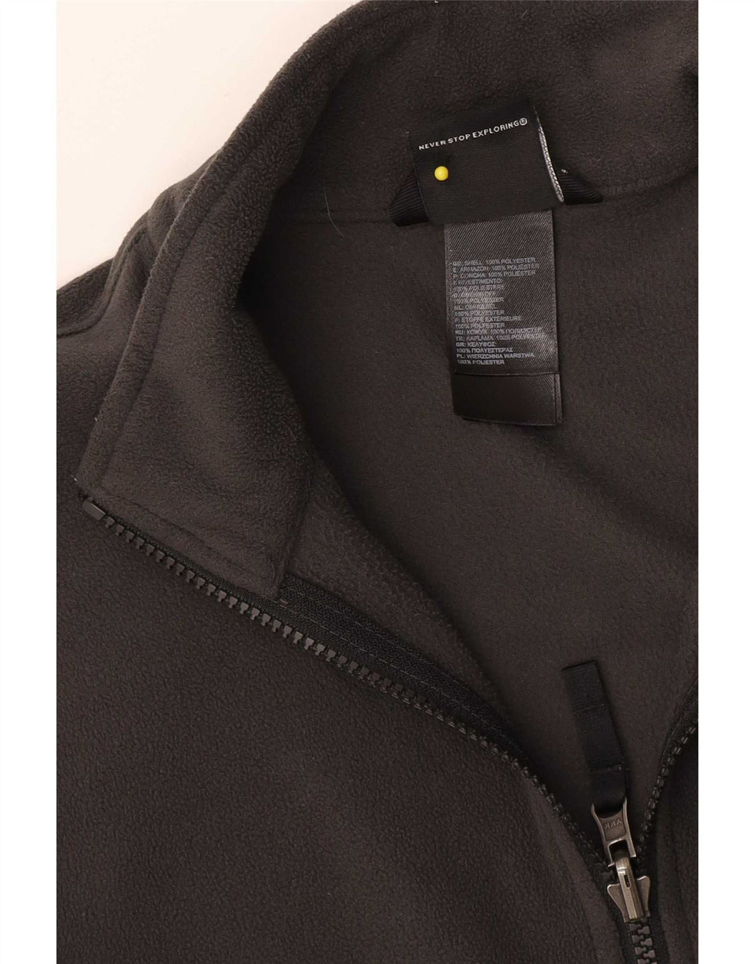 Giacca in pile The North Face da ragazzo 11-12 anni Large in poliestere grigio