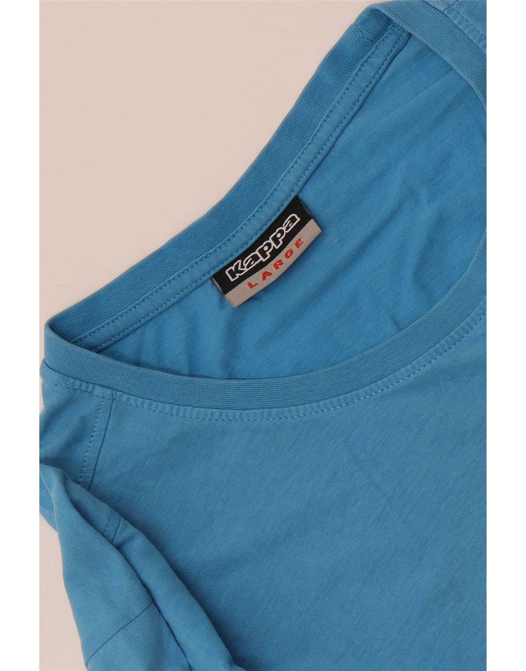 T-shirt grafica da uomo Kappa Top grande blu