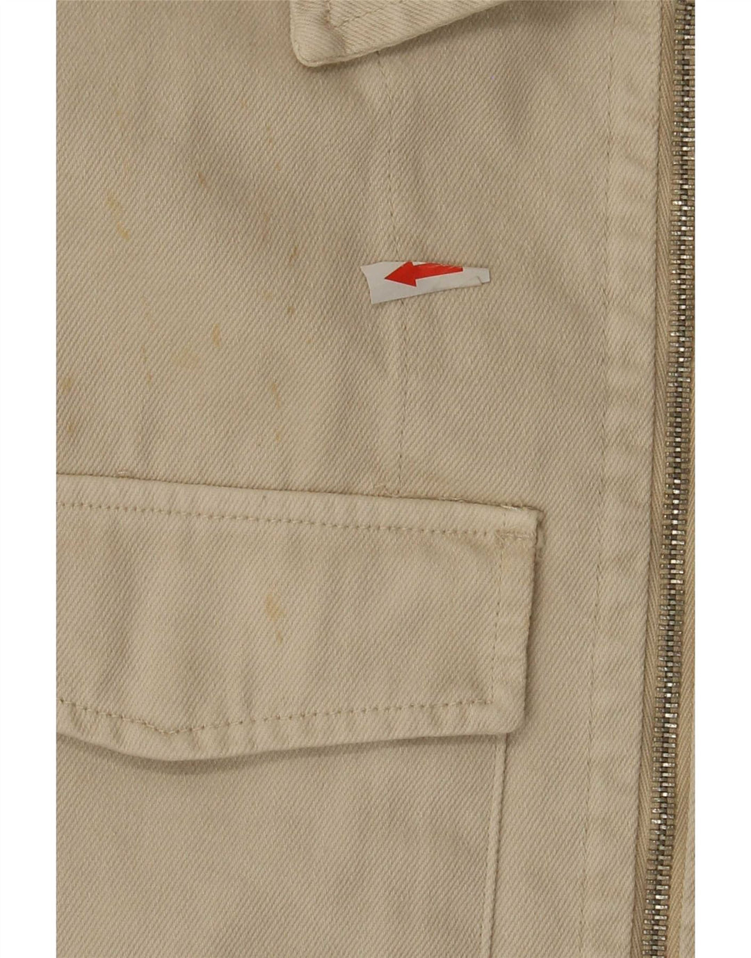 Giacca utility da uomo Zara UK 42 XL Cotone beige
