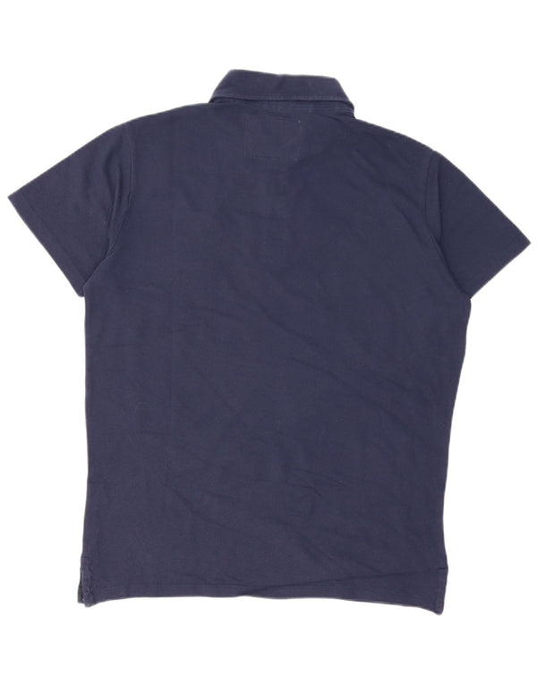 Polo da uomo Ahaus XL in cotone blu navy