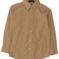 DOCKERS Boys Shirt 7-8 Years Beige Cotton Vintage Dockers and Second-Hand Dockers from Messina Hembry 