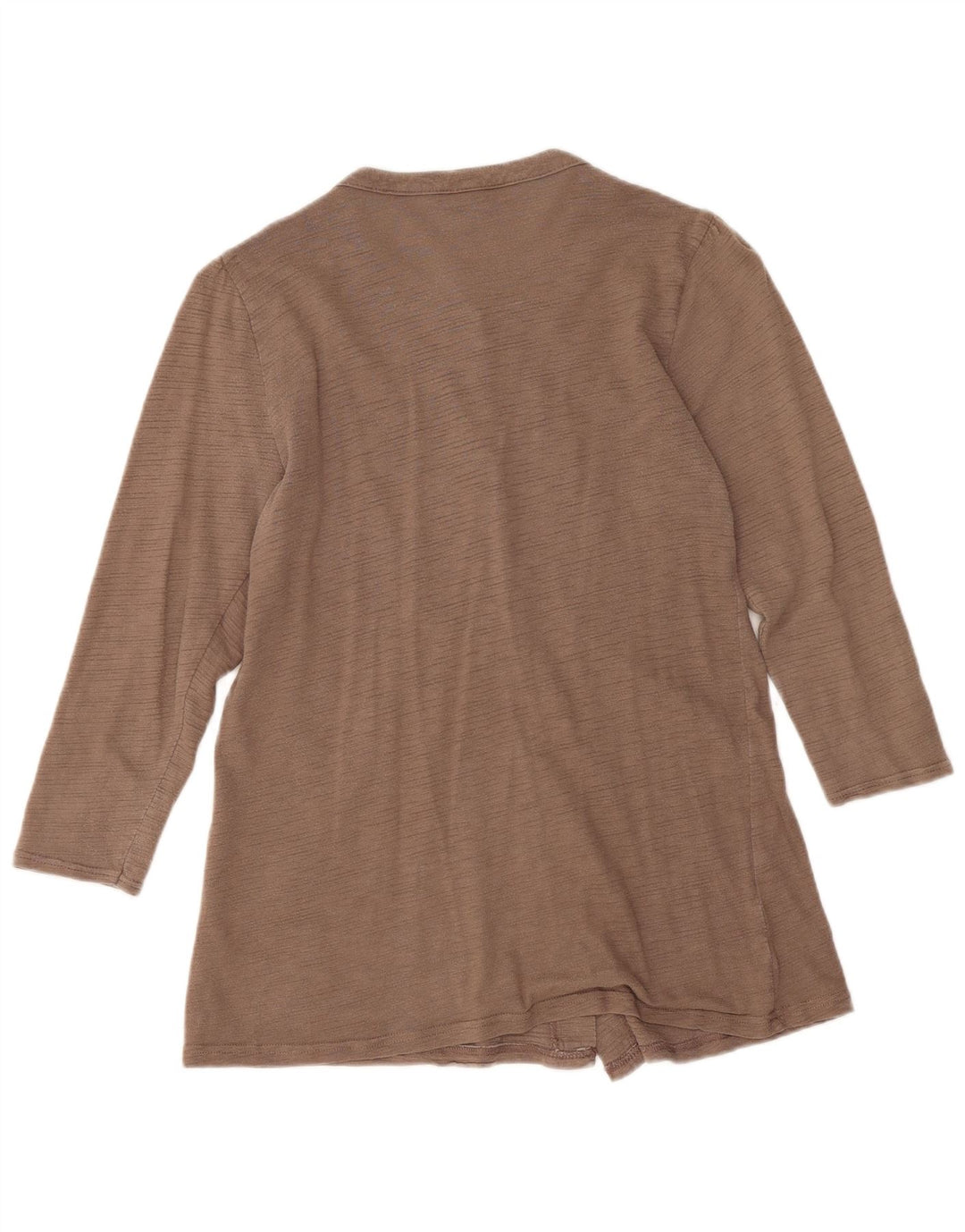 Camicetta da donna con maniche a 3/4 Topshop UK 8 piccola grigia