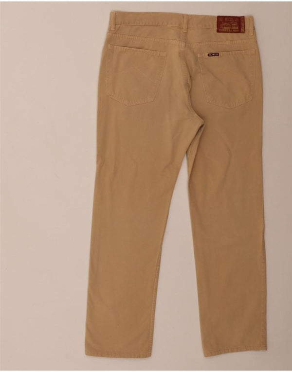 Pantaloni casual da uomo vestibilità regolare Carrera IT 52 XL W36 L29 Cotone beige