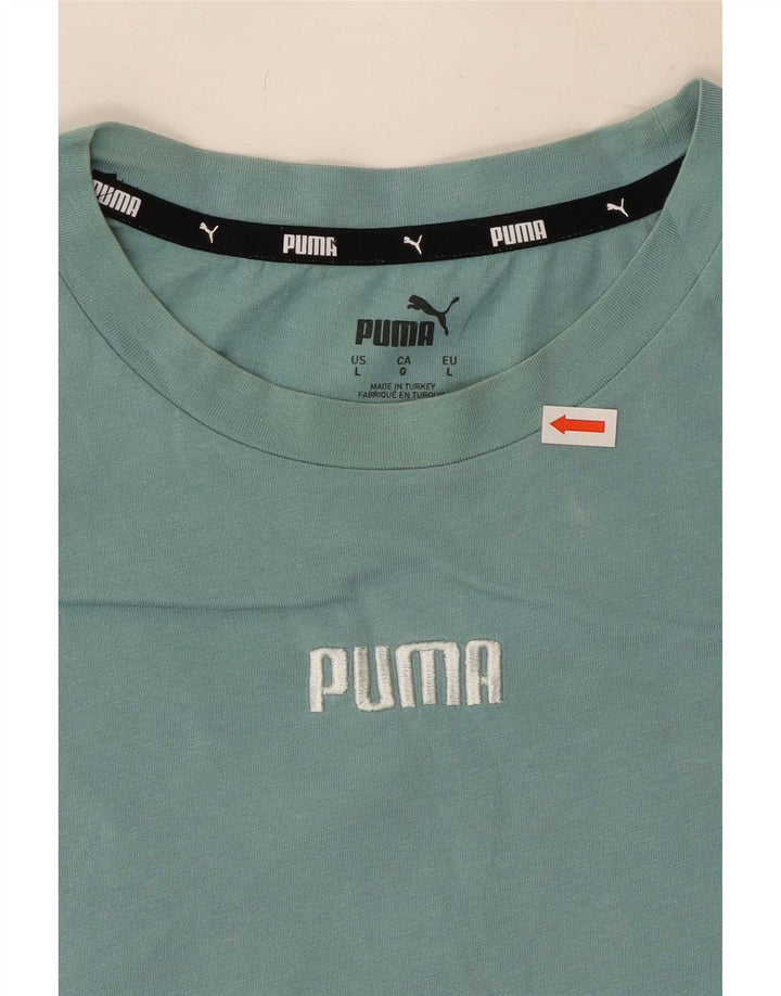 T-shirt Puma da uomo grande grande blu