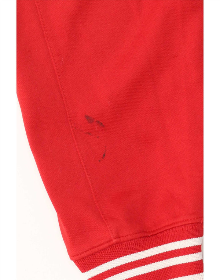Giacca da tuta da uomo Nike Large rossa in poliestere