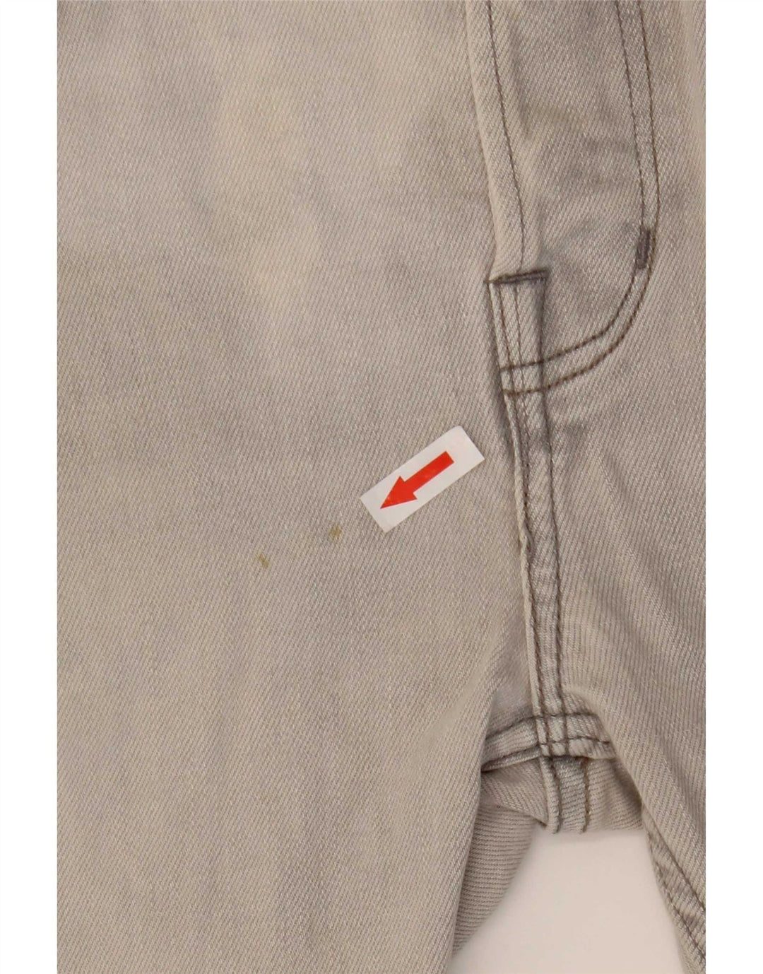 Jeans skinny a sigaretta da uomo All Saints W35 L31 Grigi