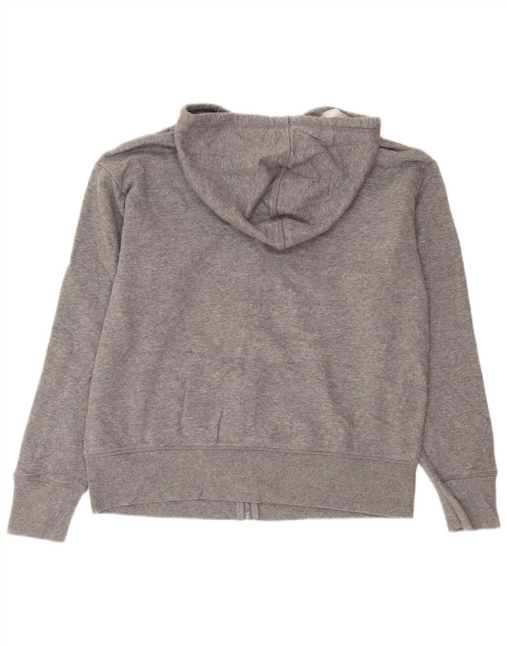 Maglione con cappuccio e zip da uomo Reebok grande in cotone grigio