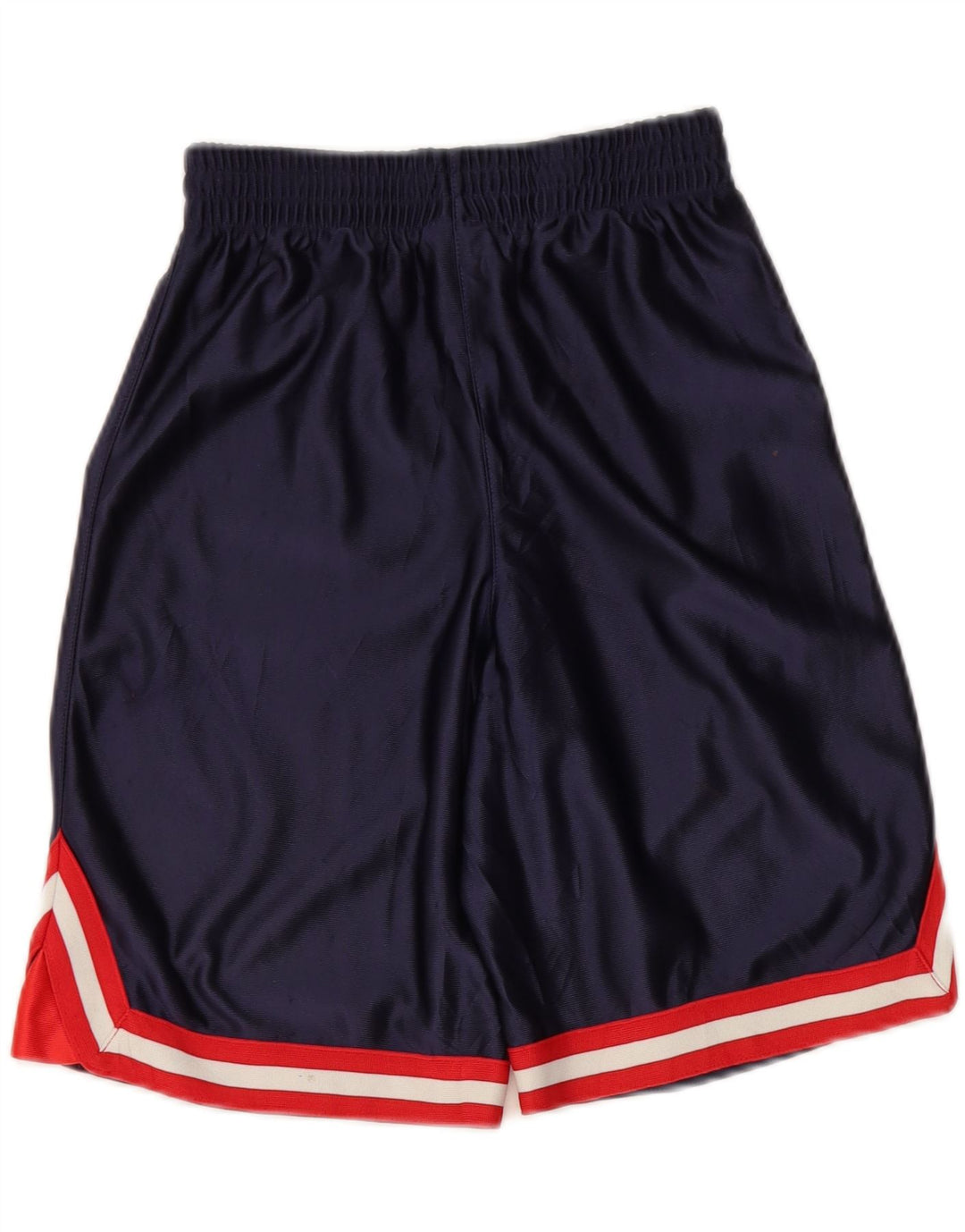 Pantaloncini sportivi da ragazzo Russell Athletic 7-8 anni in poliestere blu navy