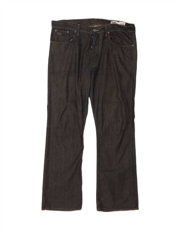G-STAR Mens Straight Jeans W36 L31 Grey Cotton Vintage G-Star and Second-Hand G-Star from Messina Hembry 