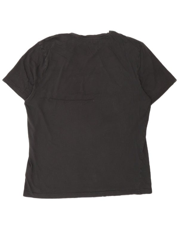 T-shirt grafica da uomo Reebok Top XL in cotone nero