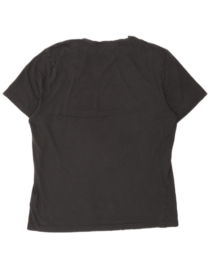T-shirt grafica da uomo Reebok Top XL in cotone nero