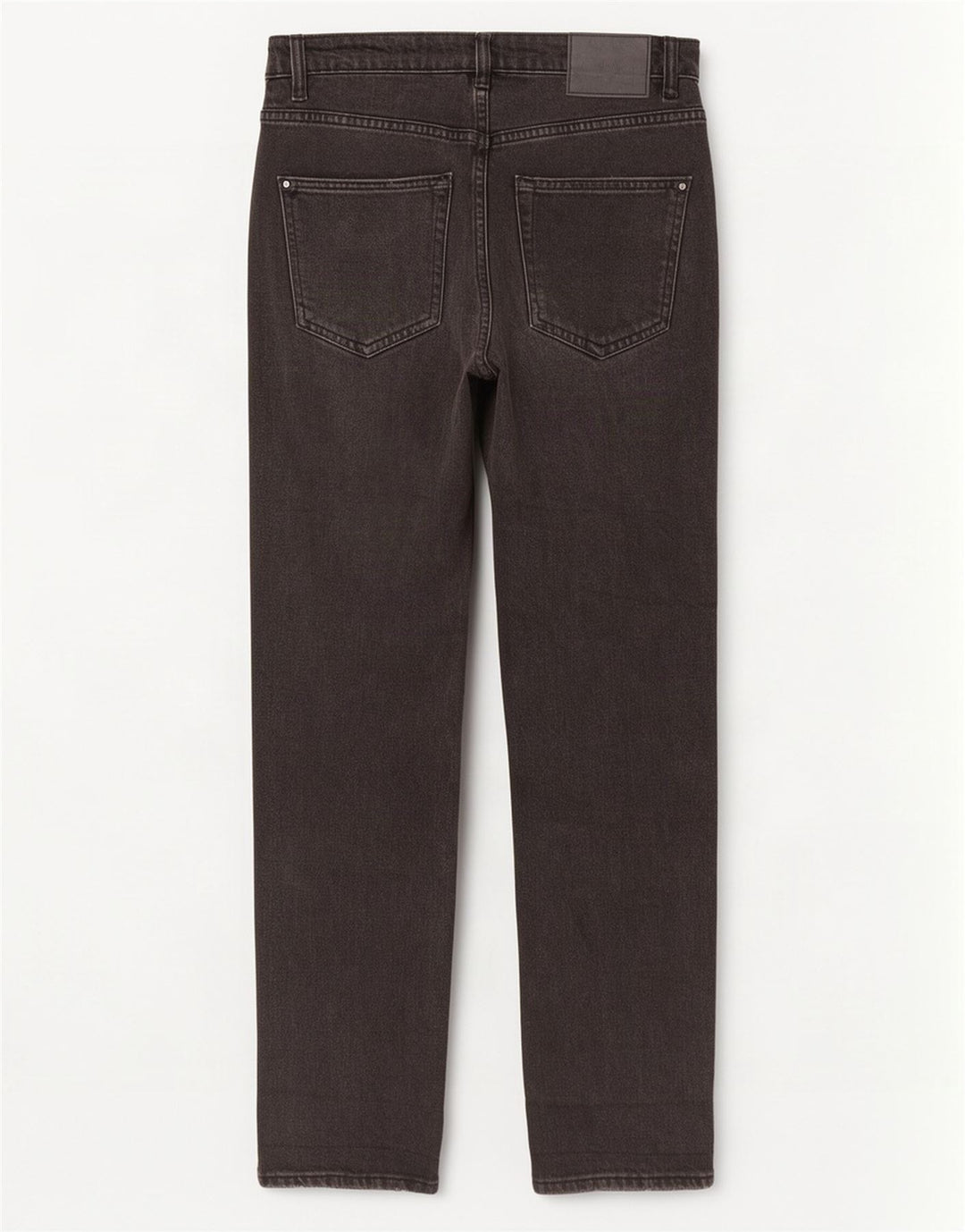 Jeans Zara da donna a vita alta EU 38 Small W28 L27 Grigio