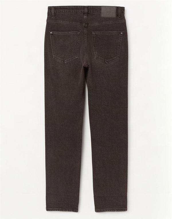 Jeans Zara da donna a vita alta EU 38 Small W28 L27 Grigio