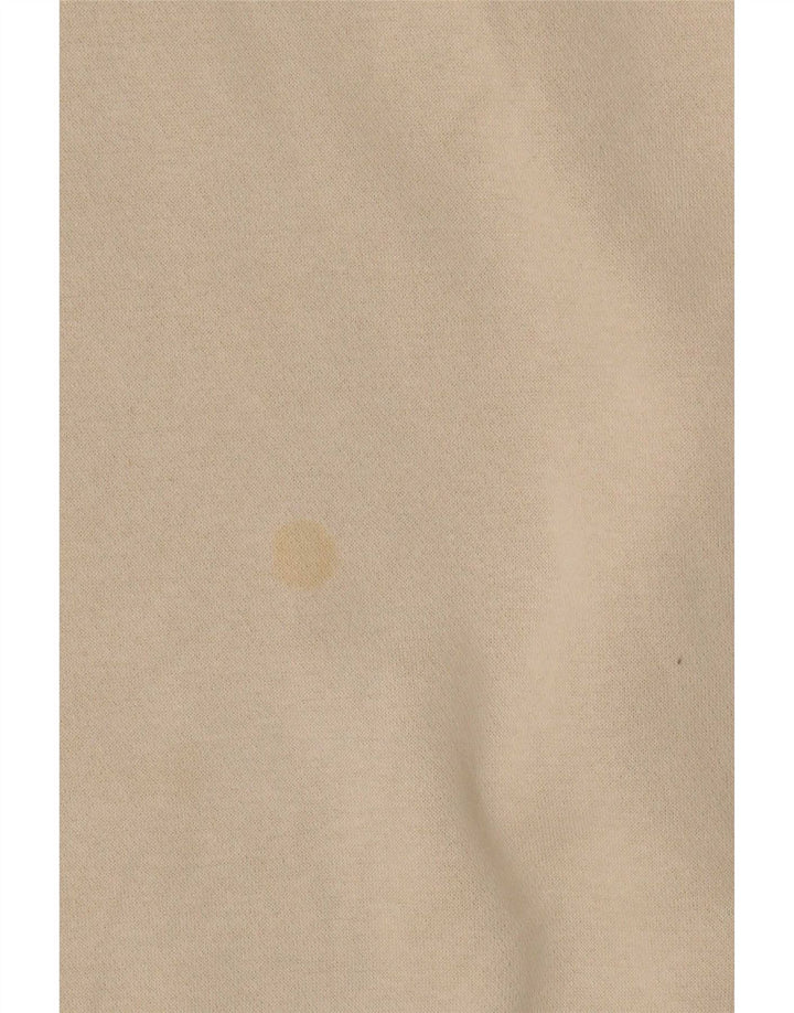 Maglione oversize con cappuccio da donna Zara UK 14 Cotone beige medio