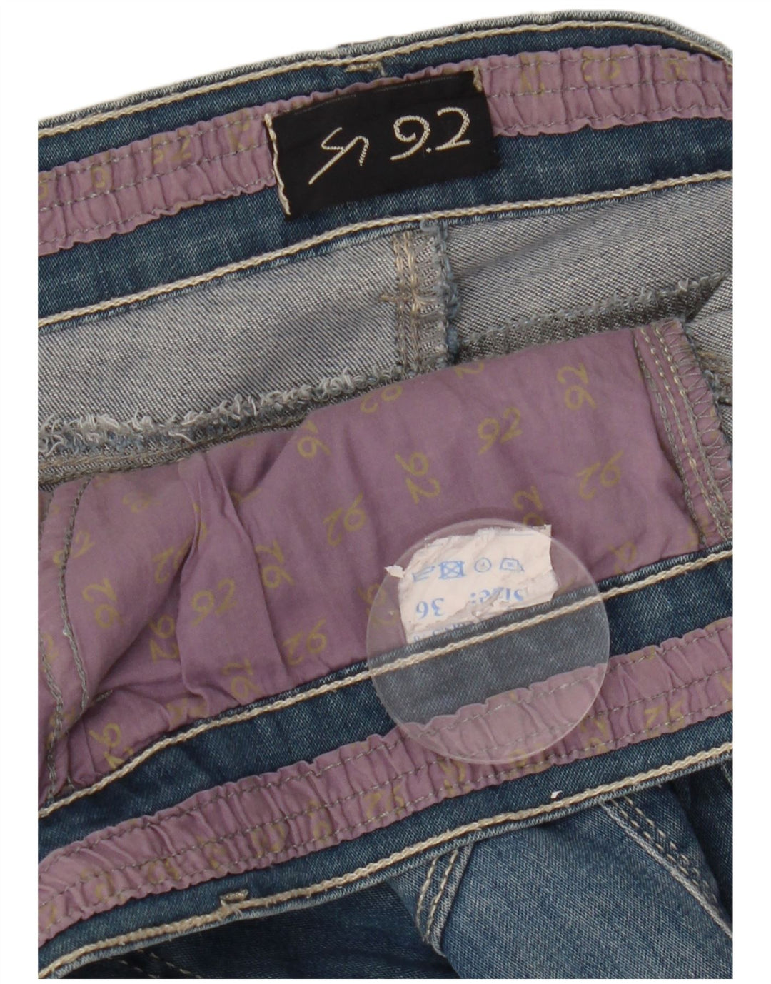 9.2 BY CARLO CHIONNA Jeans slim da uomo W36 L30 Blu