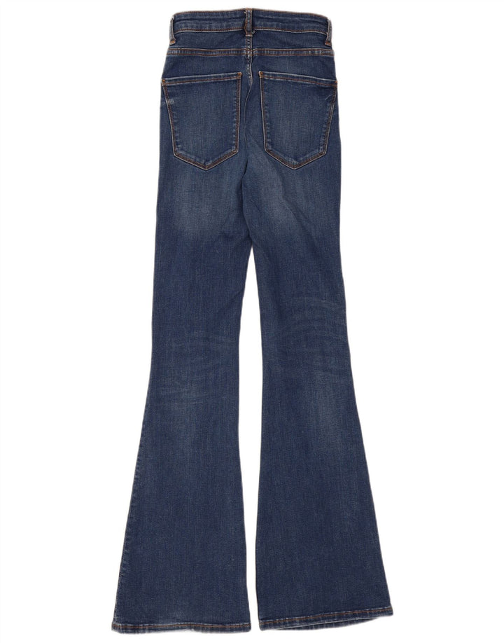 Jeans svasati da donna Zara EU 34 2XS W24 L32 Blu