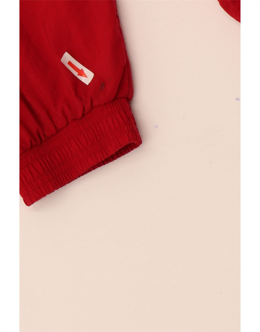 Giacca da tuta da uomo Puma Large rossa color block in poliammide