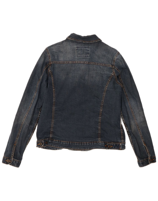 Giacca di jeans da donna Fat Face UK 14 Cotone blu medio