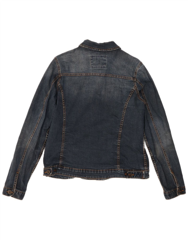 Giacca di jeans da donna Fat Face UK 14 Cotone blu medio