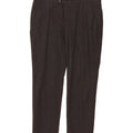 MASSIMO DUTTI Mens Slim Suit Trousers EU 46 XL W36 L30 Brown Polyester Vintage Massimo Dutti and Second-Hand Massimo Dutti from Messina Hembry 