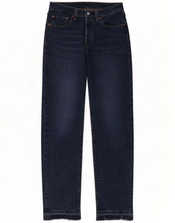 Levi's Mens 501 Straight Jeans W27 L30 Blue Cotton
