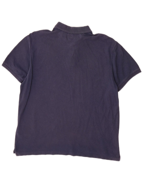 Polo Levi's da uomo XL in cotone blu navy