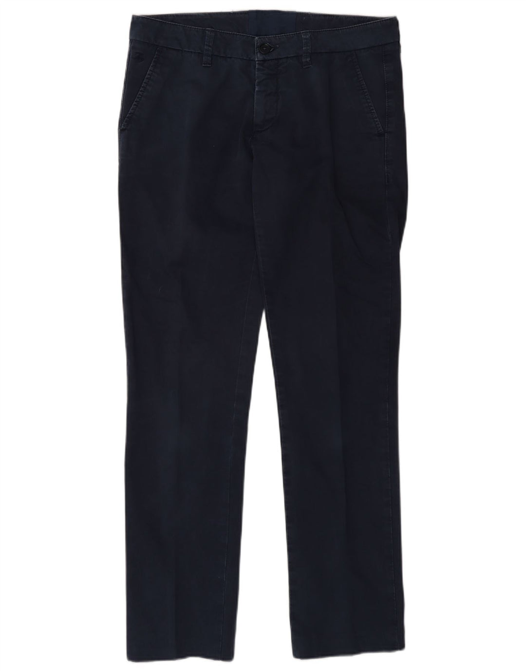 Pantaloni chino slim da donna Fay W28 L30 blu navy