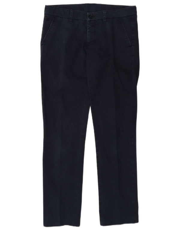Pantaloni chino slim da donna Fay W28 L30 blu navy