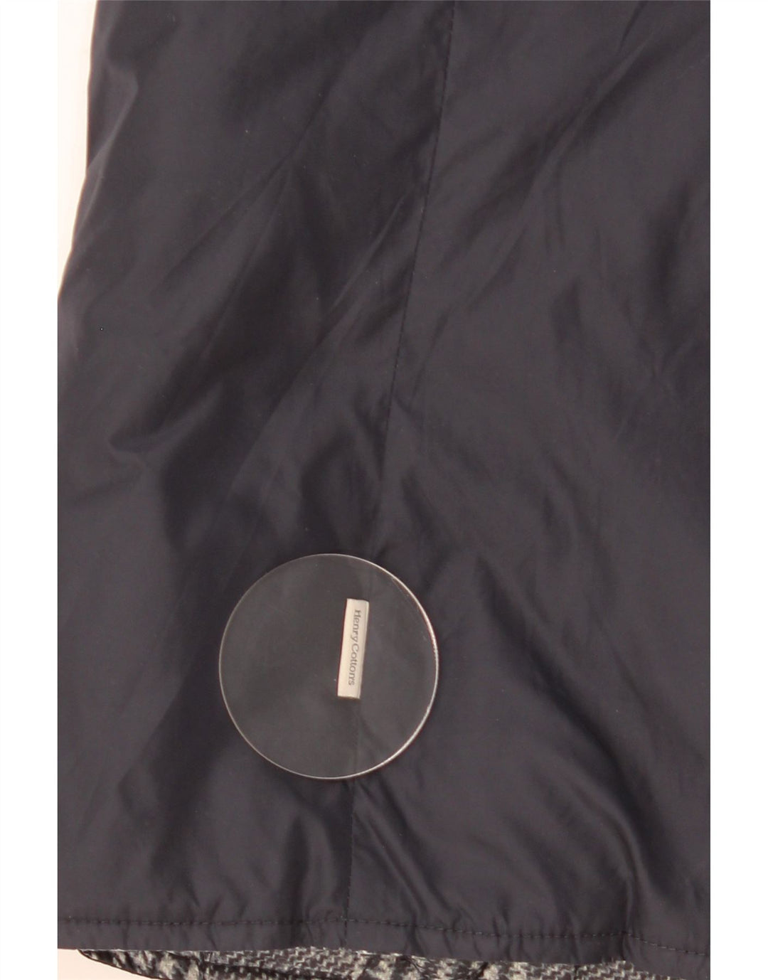 Giacca imbottita reversibile da uomo Henry Cottons UK 42 XL Blu navy