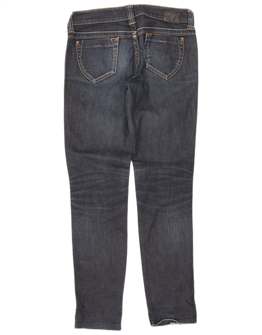 Jeans slim da donna Guess W27 L29 cotone blu navy
