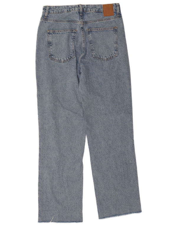 Jeans dritti da donna Zara EU 38 Small W28 L29 Cotone blu
