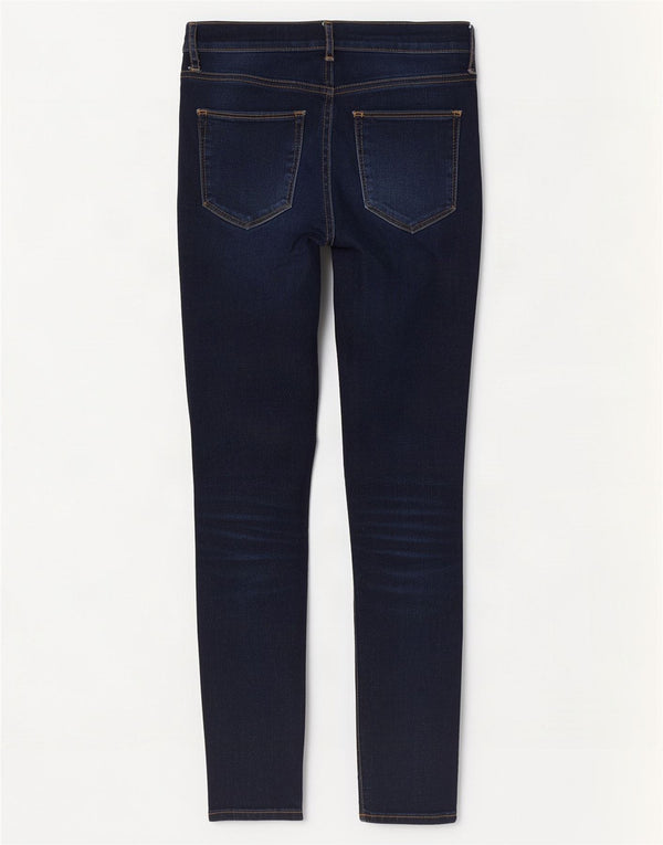 Gap Womens Skinny Jeans W26 L27 Navy Blue Cotton